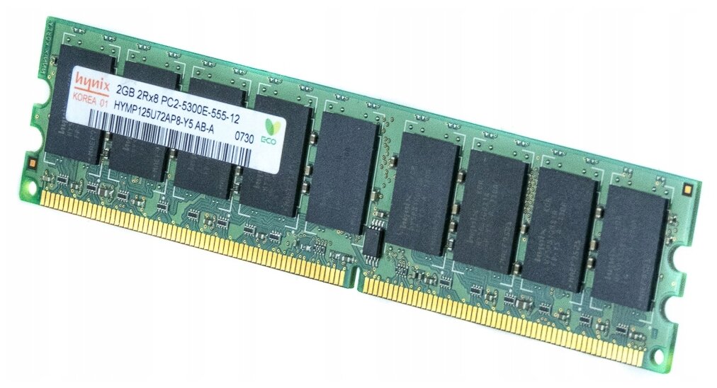 Оперативная память Hynix 2 ГБ DDR2 667 МГц DIMM CL5 HYMP125U72AP8-Y5