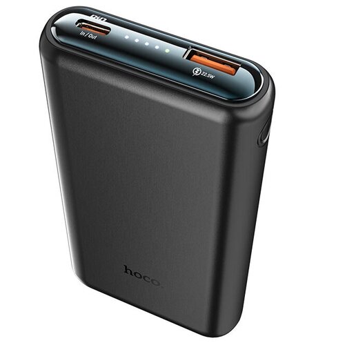 Портативный аккумулятор Hoco Q1 Kraft PD3.0 + QC3.0 10000mAh, black, упаковка: коробка комплект 5 штук внешний аккумулятор zmi mi qb817 10000mah type c 3a 22 5w qc pd зелен