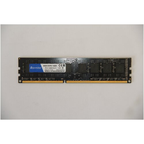 Оперативная память atermiter ddr3 8gb 1600 DIMM 131600₽