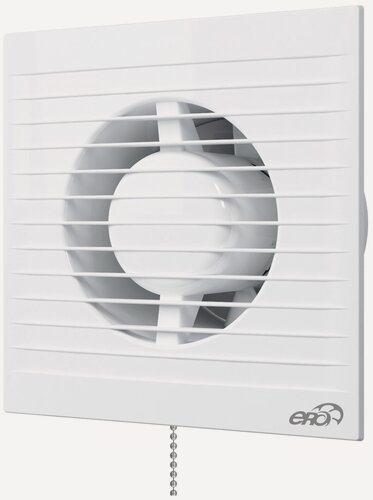 Изображение товара Вентилятор ERA E 100, мощность 14Вт, воздухообмен 90м³/час, площадь помещения до 10м², белый
