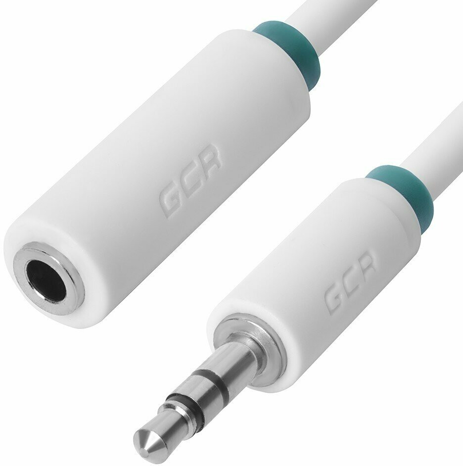 Кабель удлинительный 3.5 Jack (M) - 3.5 Jack (F), 1м, Greenconnect (GCR-STM1662-1.0m)