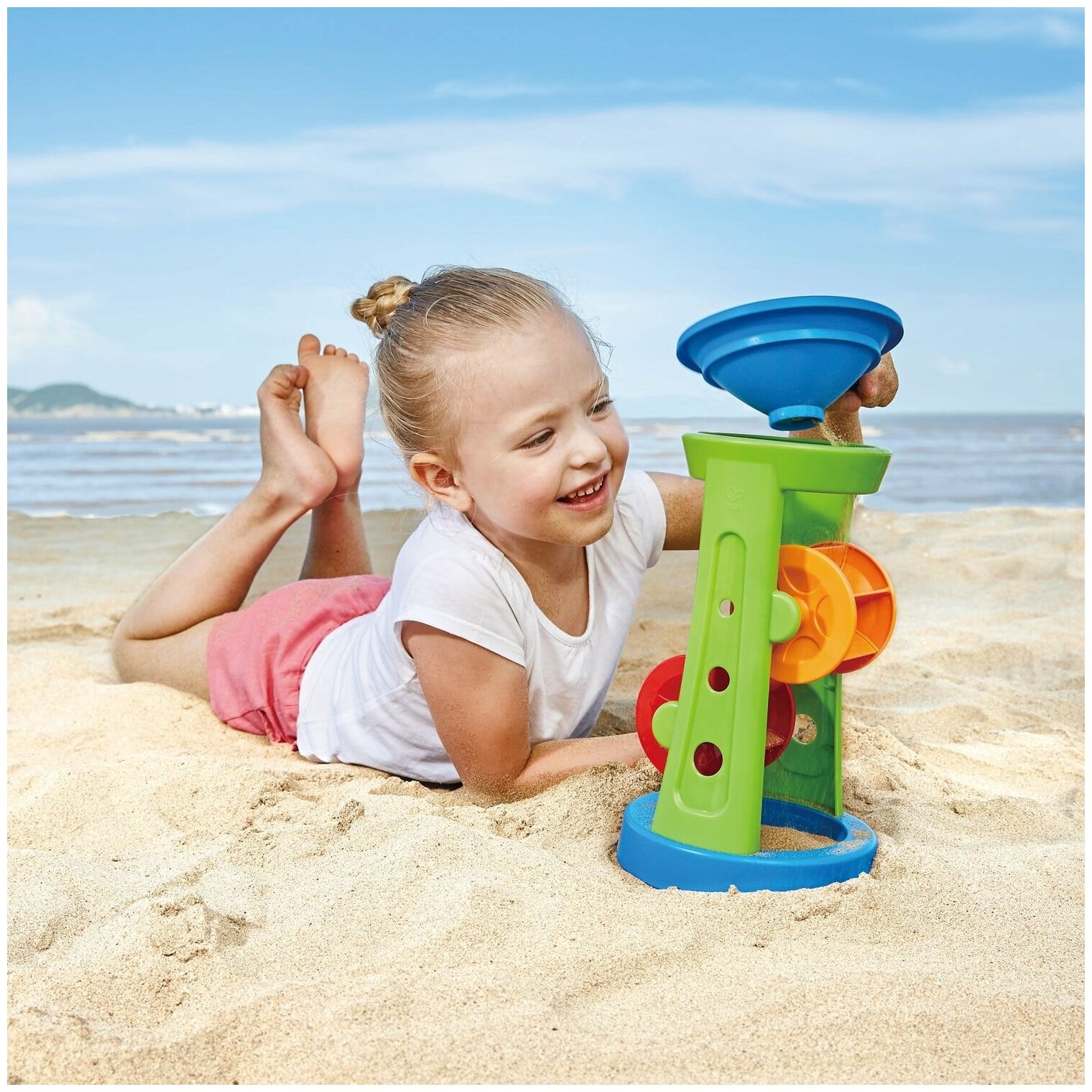 Игрушка для песка Hape с водным колесом (E4046) - фото №2