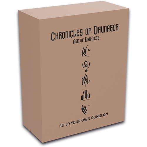 Chronicles of Drunagor. Age of Darkness. Build Your Own Dungeon / Хроники Друнагора. Эпоха Тьмы. Набор для создания подземелий настольная игра lavkagames глен мор ii с дополнением игры горцев glen more ii chronicles set