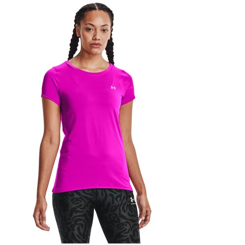 фото Футболка under armour hg ss tee розовый sm 1328964-660