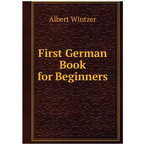 First German Book for Beginners