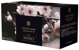 Чай черный Kioko Gottan charm в пакетиках, 25 пак.