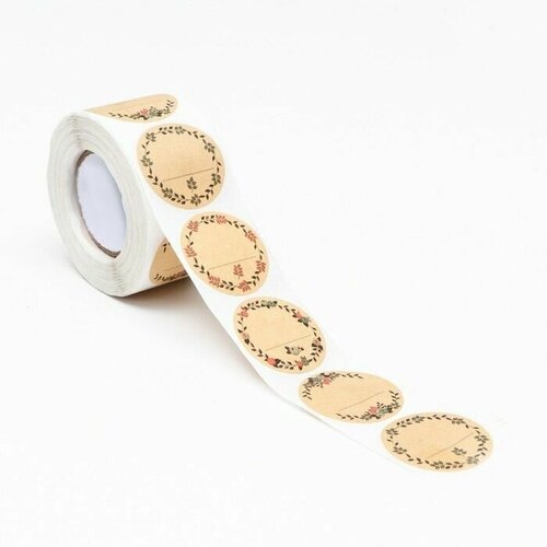 Наклейки крафт в рулоне Строки500 шт38 х 38 см 800₽