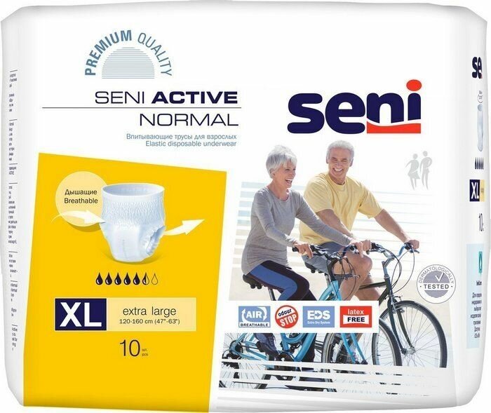 BELLA Seni Active Normal Трусы впитывающие Extra Large №10, 5.5 капель