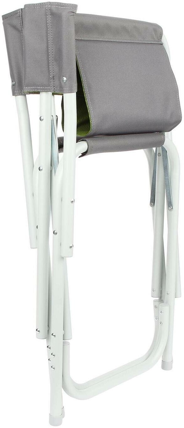Кресло складное Helios MAXI серый/зеленый, до 120 кг Т-HS-DC-95200-M-GG