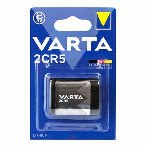 Батарейка для фото VARTA 2CR5 BL-1 1 шт.
