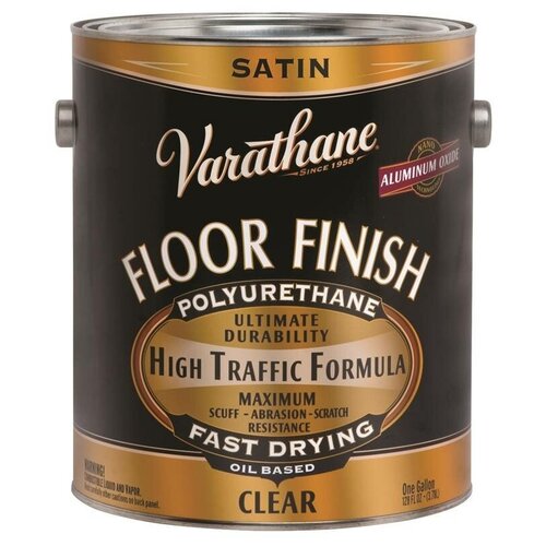 Varathane Premium Floor Finish Oil Based Лак для пола на маслянной основе полиуретановый (матовый, 3,78 л)