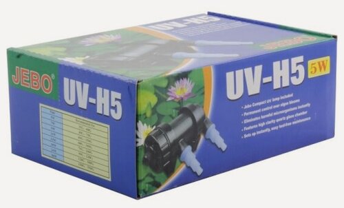 Изображение товара Стерилизатор УФ Jebo , 13Вт, 600л/ч
