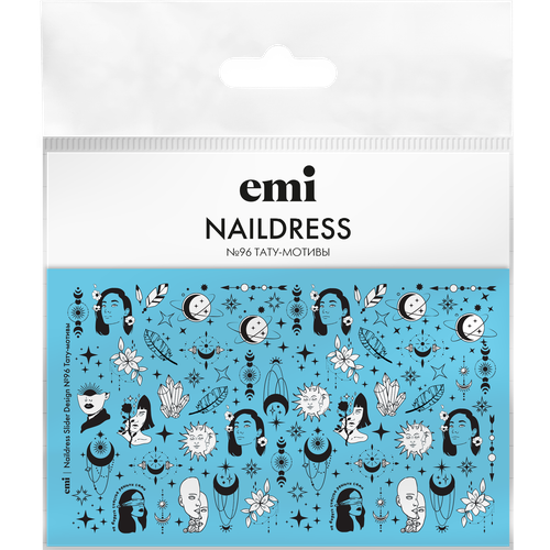 E.Mi Naildress Slider Design №96 Тату-мотивы