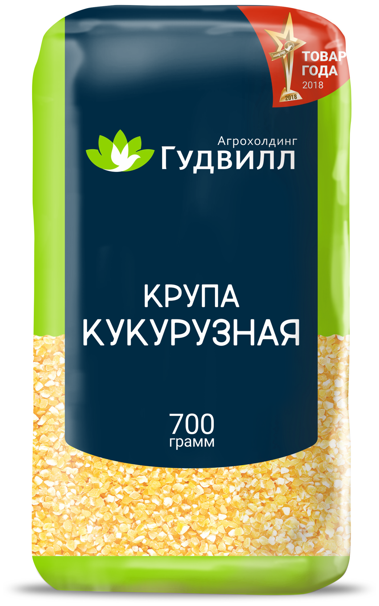 Крупа Кукурузная Гудвилл 700 грамм