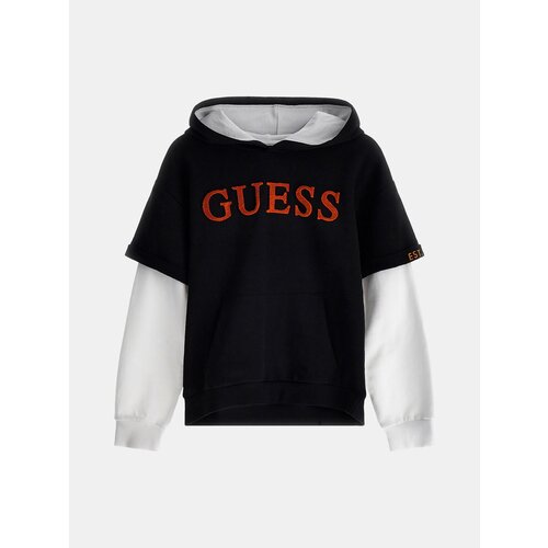 Худи GUESS, размер 152, черный