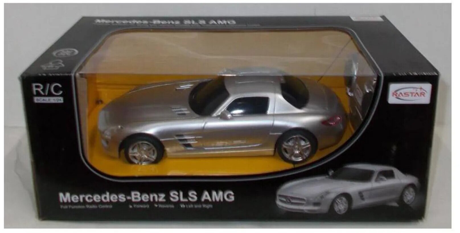 Легковой автомобиль Rastar Mercedes-Benz SLS AMG (40100) 1:24 19