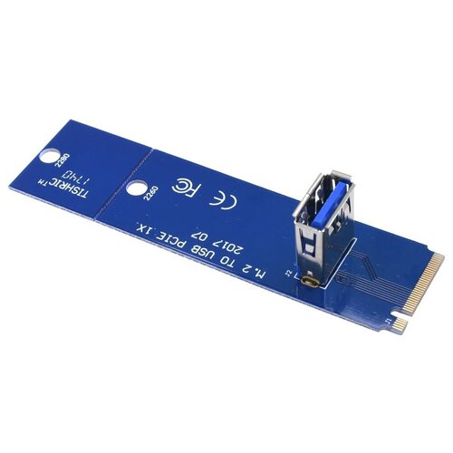 райзер карта m 2 Устройство для подключения дополнительной видеокарты M.2 - USB 3.0