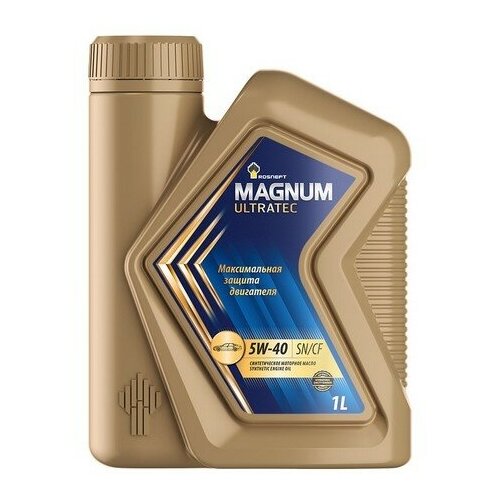 Масло 5W40 Роснефть Magnum Ultratec Канистра 1 л 40815432