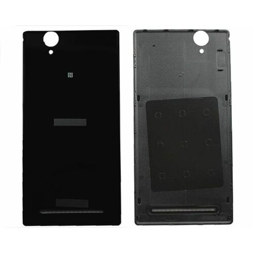 Задняя крышка для Sony D5303 Xperia T2 Ultra/D5322 Xperia T2 Ultra Dual, черный