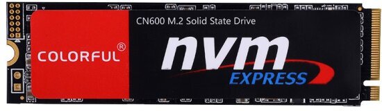 Накопитель SSD Colorful CN600 M.2 2280 512GB PCIe 3.0 x4 NVMe 3D-NAND TLC (CN600 512GB)