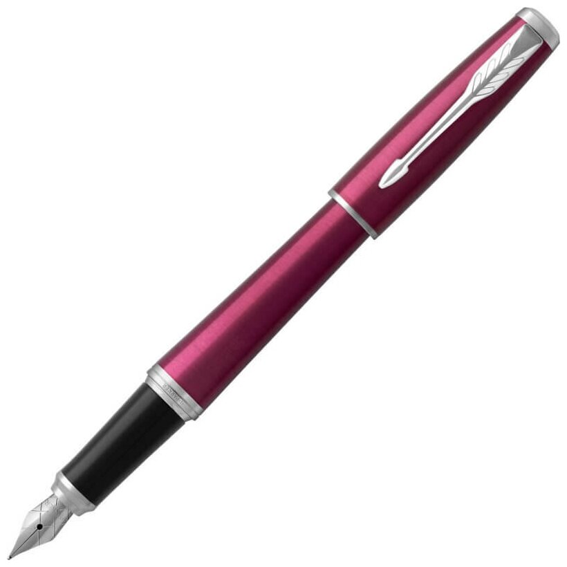 PARKER перьевая ручка Urban Core F309, 1931599, синий цвет чернил, 1 шт.