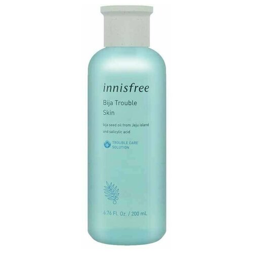 Innisfree Тоник с экстрактом торреи Bija Trouble Skin 200 ml