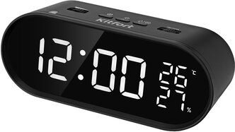Настольные часы Kitfort КТ-3311-2 черные