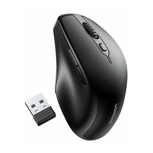 Мышка компьютерная беспроводная UGREEN MU101 90395 Black 159400₽