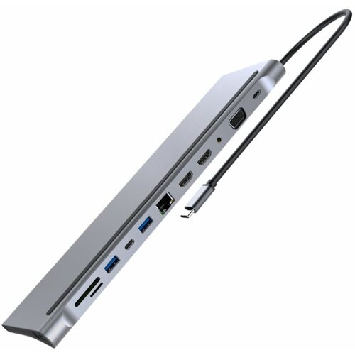 USB type c хаб usb разветвитель 12 в 1 переходник Type-С 345000₽