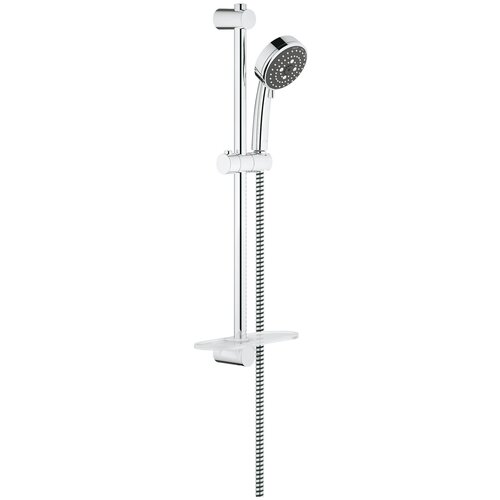 Душевой гарнитур GROHE QuickFix Vitalio Comfort 100 New III, 9,5 л/мин, 600 мм, с полочкой (26096000)