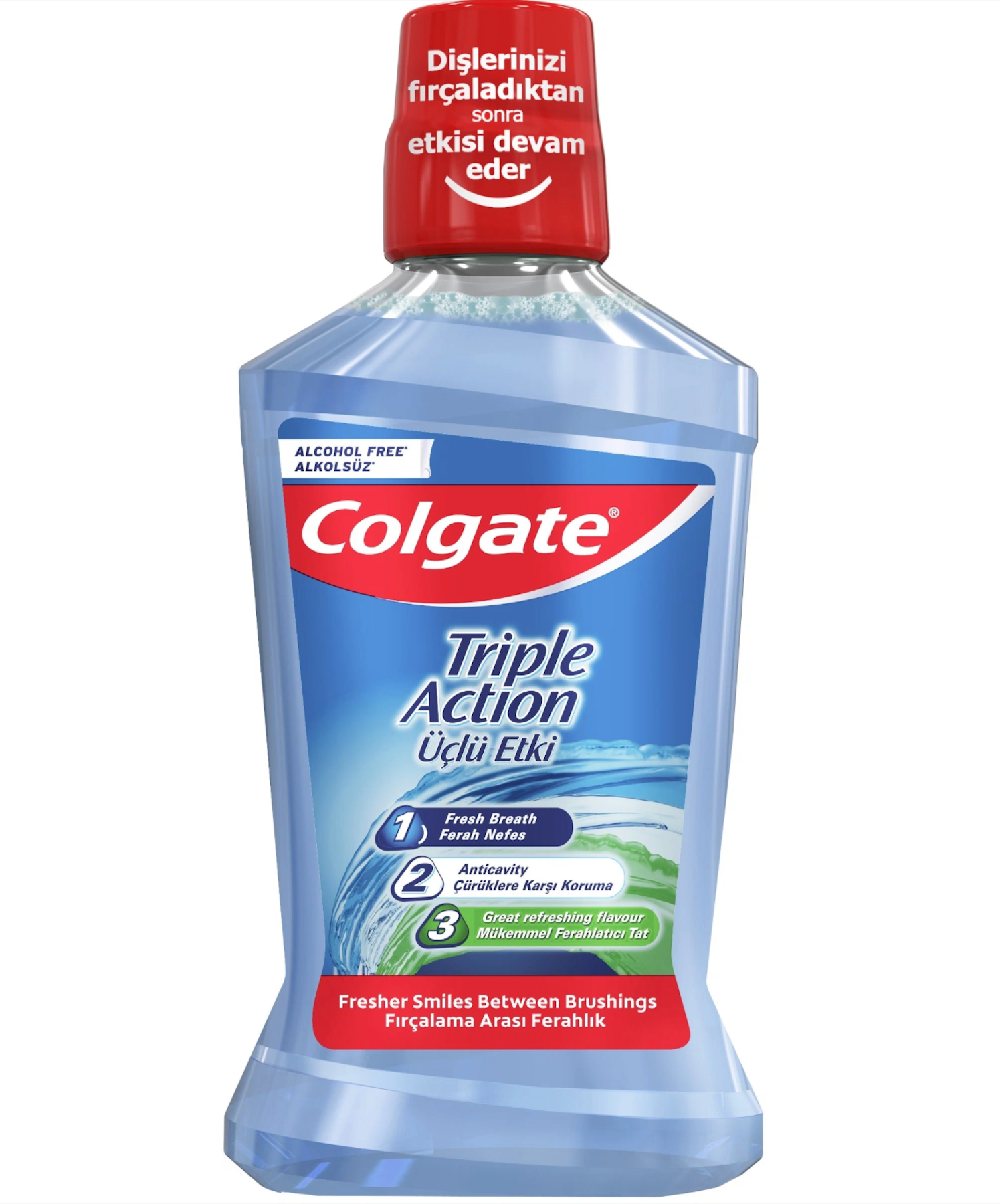 Колгейт Тройное действие / Colgate Triple Action - Ополаскиватель для полости рта, 500 мл