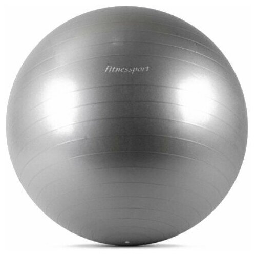 фото Мяч гимнастический (серый), 75см. fitnessport
