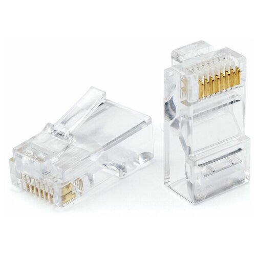 Коннектор RJ-45 для витой пары /TP-8P8C /UTP /CAT5e /20 шт в упаковке