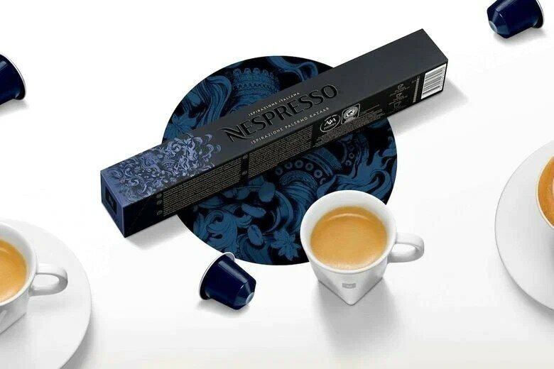 Оригинальные капсулы Nespresso Ispirazione Kazaar для кофемашины Nespresso Original, 10 шт, 1 уп.