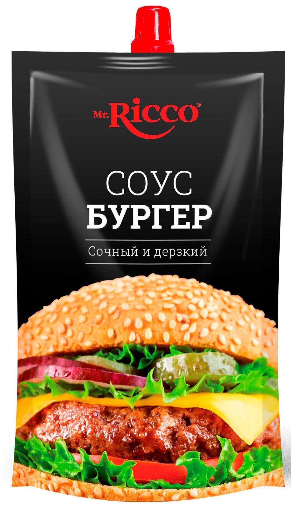 Соус майонезный Mr.Ricco Бургер 28%, 210 мл Mr. Ricco - фото №1