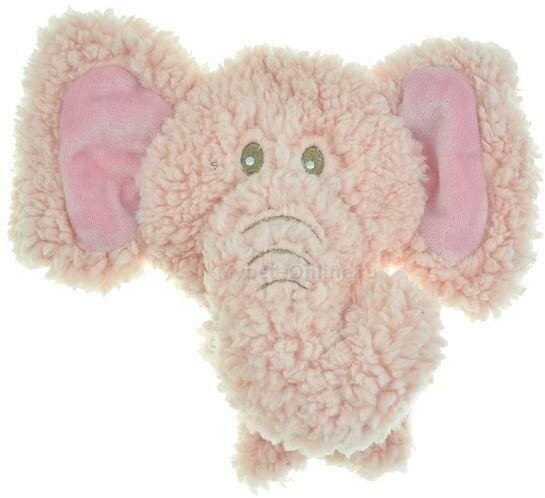 Игрушка для собак Aromadog Big Head Розовый Слон M, размер 12см, розовый