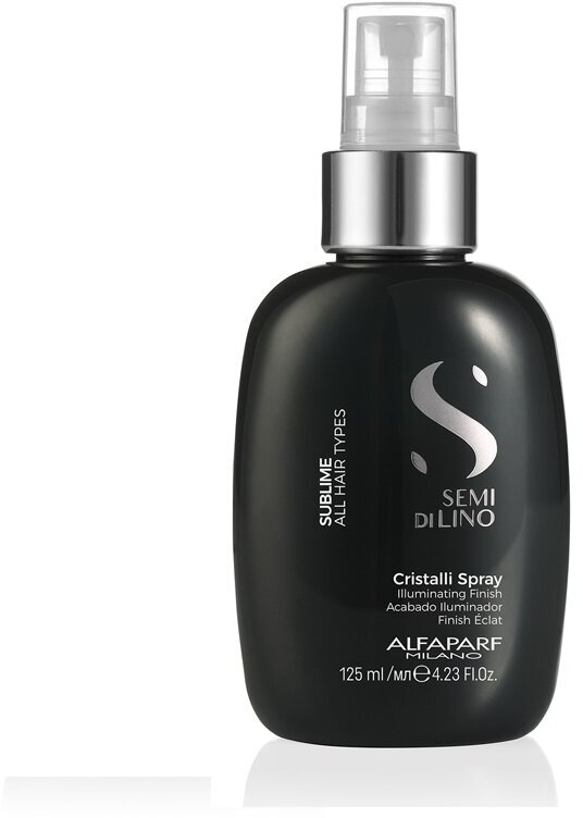 Alfaparf Milano SDL Sublime Cristalli Spray - Альфапарф Масло-спрей для посеченных кончиков волос придающее блеск, 125 мл -