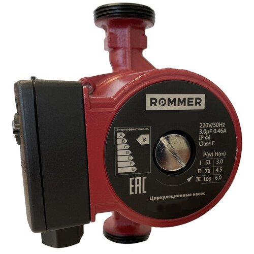 Циркуляционный насос Rommer 25/60-180 RCP-0002-2561801 ROMMER