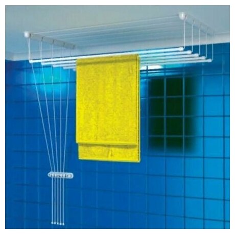 Сушилка для белья потолочная Лиана 1,2 м - фотография № 11