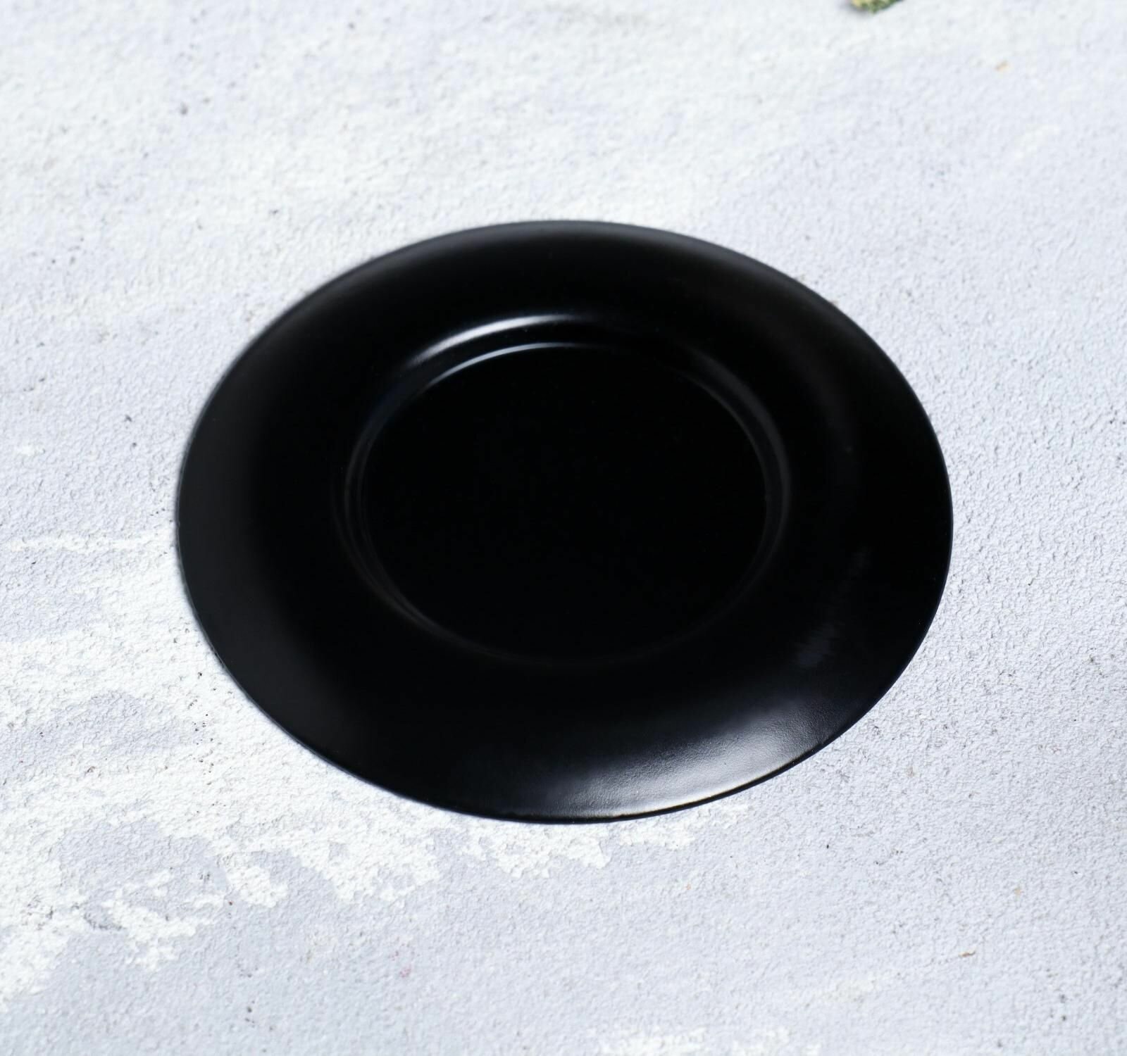 Подсвечник металл для чайной свечи, 7,5 см, чёрный 7345375 - фотография № 6