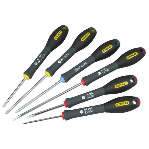 фото Набор отверток для точной механики stanley hand tools stanley 0-65-492 "fatmax" 6 шт.