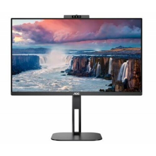 Монитор 23.8 AOC 24V5CW Black с поворотом экрана (IPS, 1920x1080, 75Hz, 1 ms, 178/178, 300 cd/m, 20M:1, +HDMI, +DP) монитор 27 aoc 27g2su black red с поворотом экрана