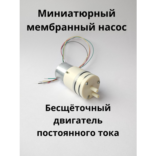 электрический мембранный вакуумный воздушный насос 12 в постоянного тока 370 малошумный усилитель замена питьевого оборудования устройст Мини мембранный насос 12В с бесщеточным двигателем постоянного тока