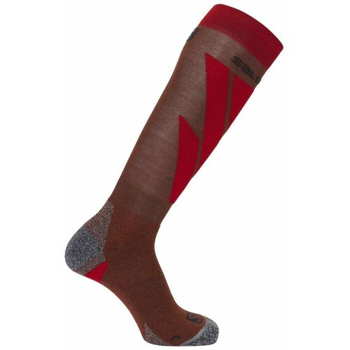Носки Salomon S/ACCESS, 2 пары, размер M, красный, коричневый