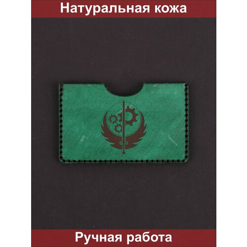 Визитница Мастерская Кармартен, зеленый