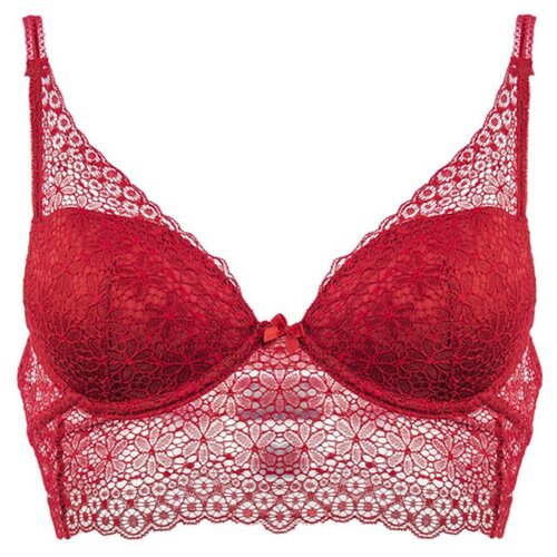 фото Бюстгальтер luce del sole primula, размер 75b (3b), бордовый