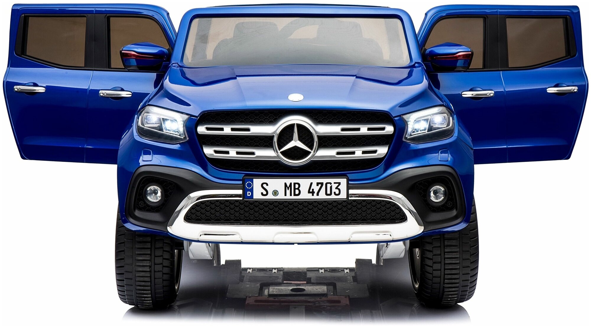 Электромобиль Toyland Mersedes-Benz X-Class, цвет: черный - фото №5