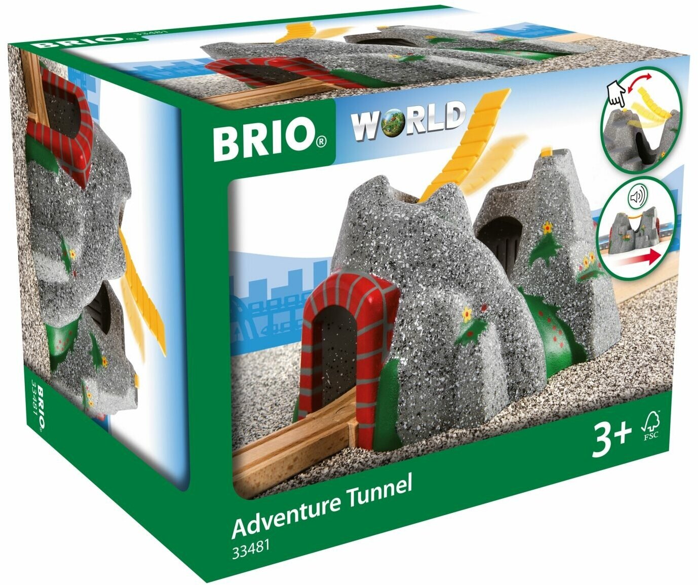 Игровой набор Brio Тоннель в горе со световыми и звуковыми эффектами - фото №11