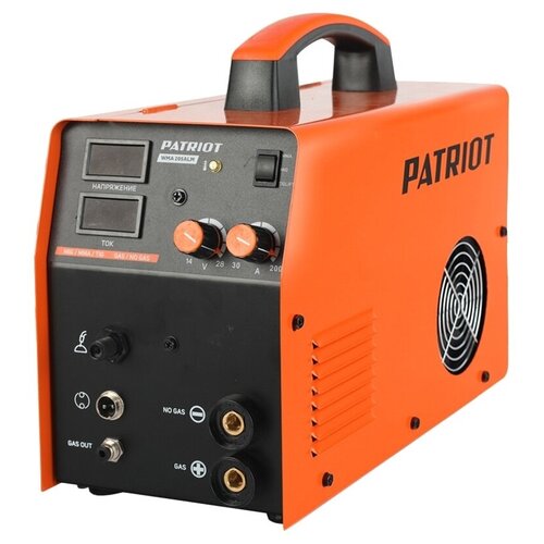 Сварочный аппарат инверторного типа PATRIOT WMA 205ALM, TIG, MMA, MIG/MAG сварочный аппарат patriot 210dc