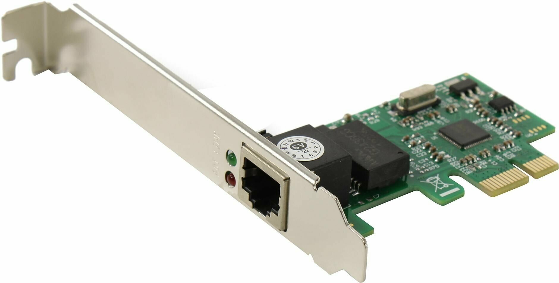 Сетевой адаптер KS-is KS-724 PCIe Gigabit Ethernet .